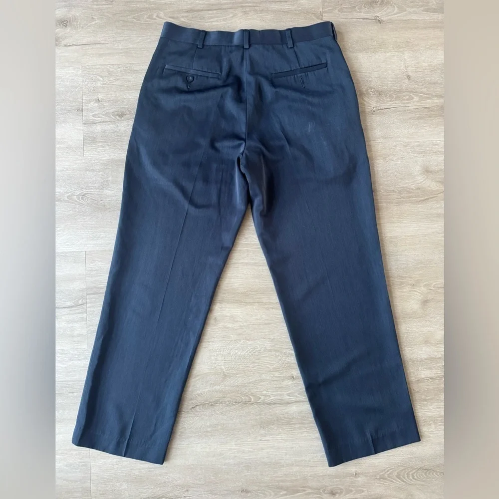 Black Perry Ellis Portfolio 4 Pocket Pants 34X30